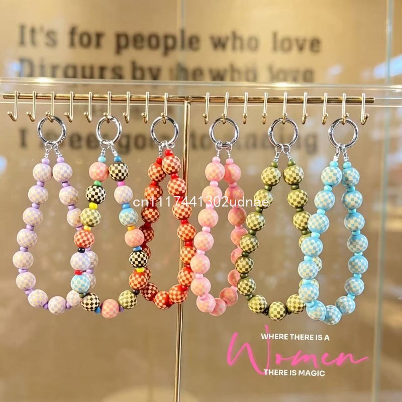Phone Accessories Charms - Chaîne de téléphone en bois à