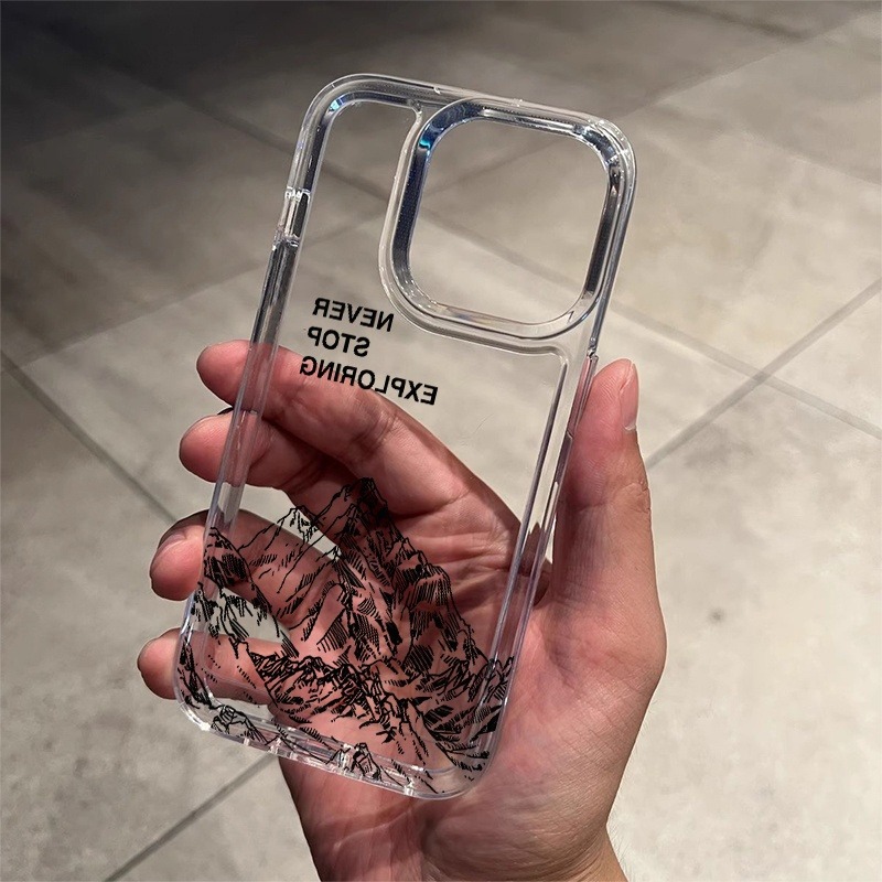 Apple Iphone 15 - Coque de téléphone transparente souple «