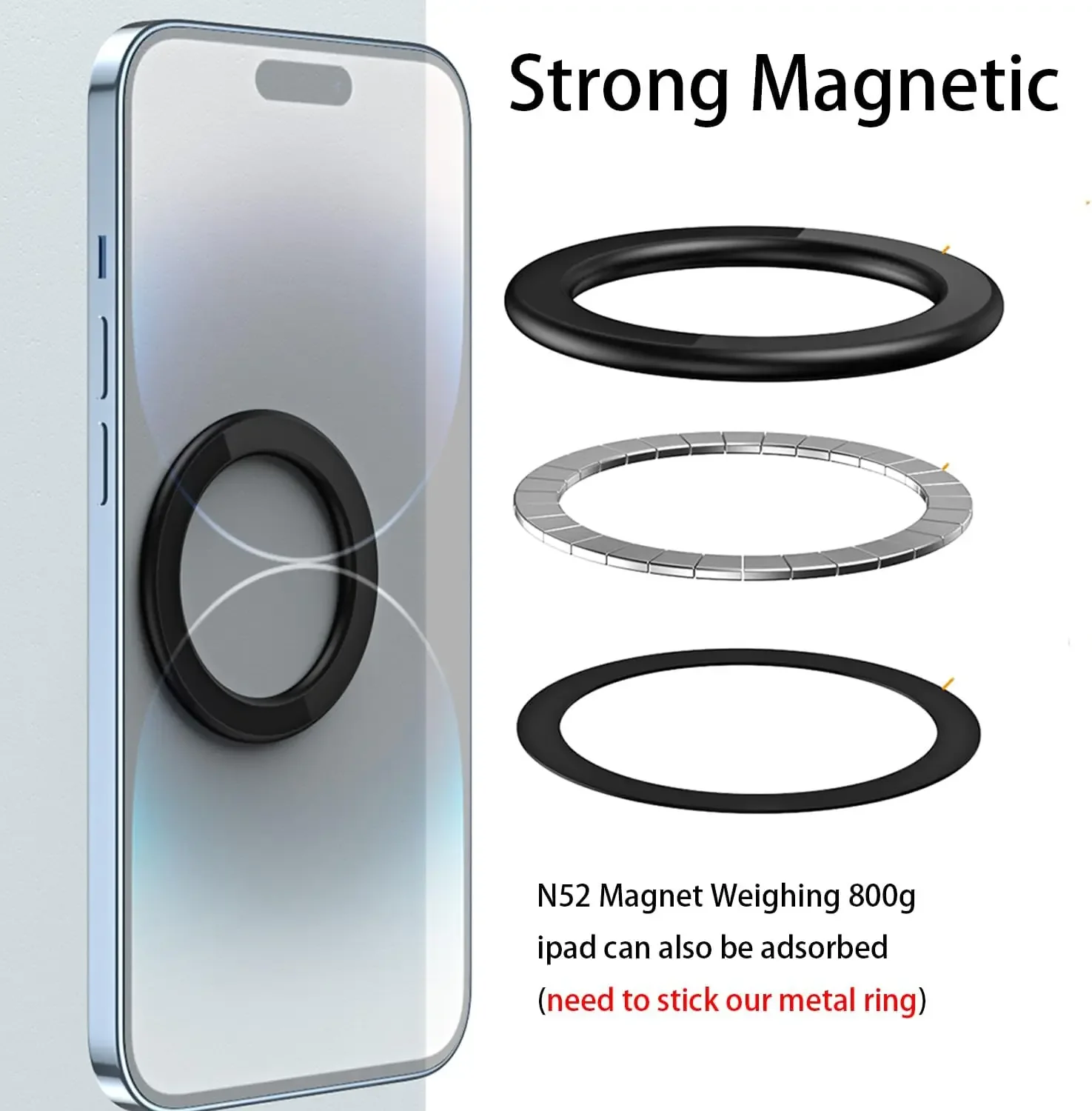Support magnétique adhésif pou - Phone Accessories Useful avis et prix